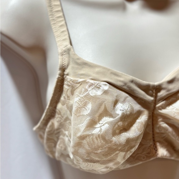 Wacoal Awareness Full Figure Seamless Wire Free Bra Sand 38D - Picture 5 of 15